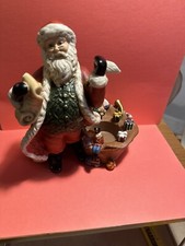 PartyLite Santa tealight holder Santa Checking His List Tealight Candle Holder P9841 — listing 2