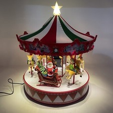 Mr. Christmas Animated Musical Reindeer Carousel Decoration, listing 3