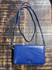 Buxton Black Leather Crossbody Organizer Wallet Bag — listing 6
