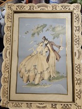 Lot of Small Framed 3D Paper Tole Decoupage Art Prints (Florals, Fruit, Kittens) — listing 4