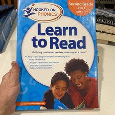 Hooked on Phonics Learn to Read - Second Grade Set (Complete Boxed Kit) Yes - complete with all discs and books — listing 5