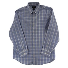 Banana Republic Non-Iron Fitted Stretch Women's Button-Up Shirt, Purple, Size 8 — listing 2