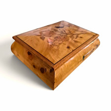 Italian Sorrento Inlaid Marquetry Musical Side Table with Floral Rosewood Top — listing 4
