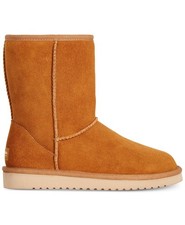 Koolaburra by UGG Women's Chestnut Suede Winter Boots with Faux Fur Lining and Bow Detail — listing 5
