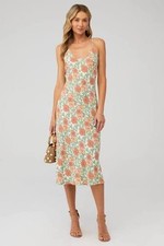 Rolla's Abstract Print Button-Front Slip Dress, Size 8/S — listing 5