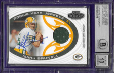 Mark Brunell Autographed Jacksonville Jaguars Football Card Lot (approx. 11 cards)