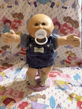 Vintage Cabbage Patch Kids Baldie Doll with Blue Eyes and Original Adoption Papers — listing 6