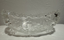 Mikasa Carmen Crystal Oval Boat-Shaped Serving Bowl — listing 3