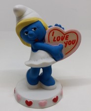 Vintage 1982 Smurfette PVC Figure on Wallace Berrie Card, Peyo — listing 2
