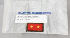 Lot of Imperial Japanese Army Brass Rank Stars and Cherry Blossom Uniform Buttons — listing 5