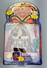 Vintage 1990s Skeleton Warrior Knight Robot Action Figure with Pull-String, Maker Unknown — listing 5