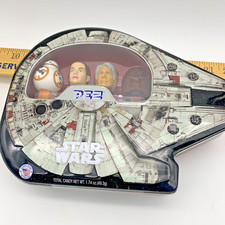 PEZ Star Wars Millennium Falcon Collectible Gift Tin with 4 Dispensers (BB-8, Rey, Han Solo, Chewbacca) — listing 3