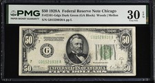 1928 Series $50 Federal Reserve Note - Gold Redeemable — listing 5