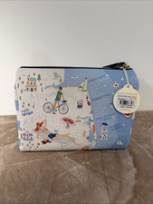 Spartina 449 Daufuskie Island Linen & Leather Floral Tote Bag with Matching Wallet Set — listing 3