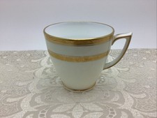 Mintons for Tiffany & Co. Gold Encrusted Demitasse Cups & Saucers, Pair — listing 6