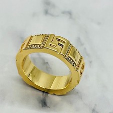 Fendi F is Fendi Logo Faux Pearl Cluster Ring — listing 3