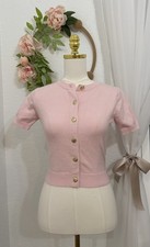 Soho & Stella New York Pale Yellow Button-Front Cardigan, Women's Size L — listing 4
