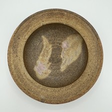 Pair of Vintage Studio Pottery Stoneware Bowls, Signed — listing 6