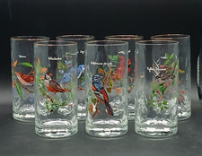 Vintage Game Bird Highball Pilsner Glasses Set of 8 — listing 6