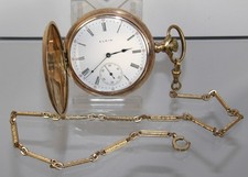 Elgin pocket filled Pocket Watch in Wadsworth Gold-Filled Hunter Case — listing 6