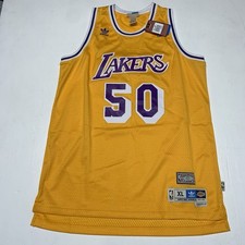 Adidas Hardwood Classics LA Lakers Magic Johnson #32 Swingman Jersey — listing 2