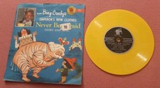 Golden Records 1949 Yellow Vinyl 78 RPM Children's Record #21 - Camptown Races / Clementine — listing 4