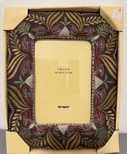 Pier 1 Imports Black Metal Desktop Picture Frame, Mission/Prairie Style, 3.5" x 3.5" — listing 2