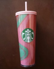Starbucks Black Glitter Double-Wall Cold Cup Tumbler with Lid and Straw — listing 4