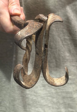 Set of 4 Hand-Forged Wrought Iron Cattle Branding Irons — listing 6