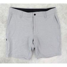 BYLT Basics Men's Performance Shorts, Size 34, Light Gray — listing 3