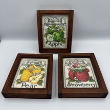 Pair of Framed Country Kitchen Still Life Prints with Blue Matting — listing 6