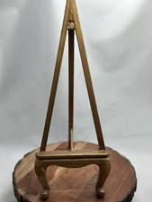 Vintage Wooden Studio Display Easel with Adjustable Center Post — listing 4