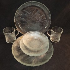 Arcoroc Canterbury Crocus dinnerware Canterbury Crocus Glass Dinnerware Set — listing 5