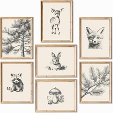 Children's Wood Picture Frame with Marching Band Animals (Lion, Rabbit, Bear, Wolf in Uniform) — listing 2