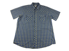 Lot of Men's Western Pearl Snap Shirts (Plaid, Striped, Scenic Print) — listing 6