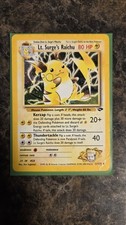 Pokémon Card Lot: Raticate Holo (Legendary Collection reverse/holo) and Lt. Surge's Raichu Holo (Gym Heroes 11/132)