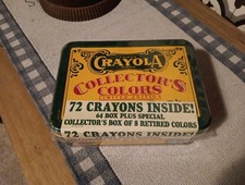 Crayola Collector's Colors Limited Edition 1991 Tin - 72 Crayons Sealed — listing 5