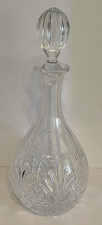 Cut Crystal Wine Decanter with Pointed Onion Stopper — listing 6