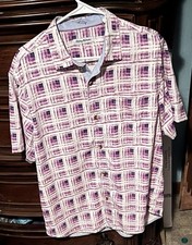 Tommy Bahama Silk Camp Shirt with Tropical Palm and Hibiscus Print — listing 3