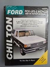 Chilton Ford Pick-Ups and Bronco 1987-96 Repair Manual #26664 — listing 6