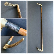 Antique Figural Riding Crop / Walking Cane Stick Pin Brooch — listing 4