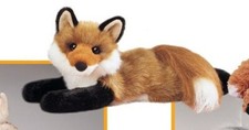 Plush Red Fox Stuffed Animal with Bushy Tail and Black Paws — listing 5