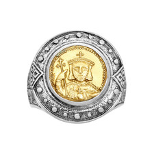 Konstantino Sterling Silver & 18K Gold Quatrefoil Statement Ring, listing 4