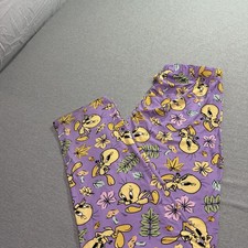 Looney Tunes Tweety Bird All-Over Print Pajama Lounge Pants, Purple — listing 6
