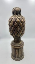 Vintage Cast Concrete Pineapple Finial Garden Ornament — listing 2