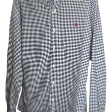 Lauren Ralph Lauren Women's Purple Non-Iron Cotton Button-Down Shirt, Size M — listing 3