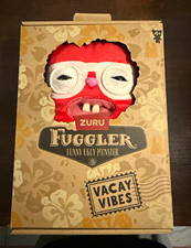 Fuggler Vacay Vibes 9" Plush by ZURU - Mr Buttons (Multi Pink/Orange/Yellow) — listing 5