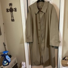 Vintage Men's Double-Breasted Trench Coat with Removable Liner — listing 5