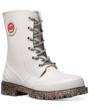 Michael Kors Fulton Harness Rubber Rain Boots - Black — listing 6