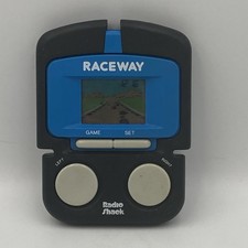 Radio Shack LCD Raceway Handheld Electronic Game (Pair) with Manual